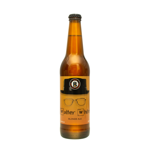 Pivo Walter White Blonde Ale 0,5l boca